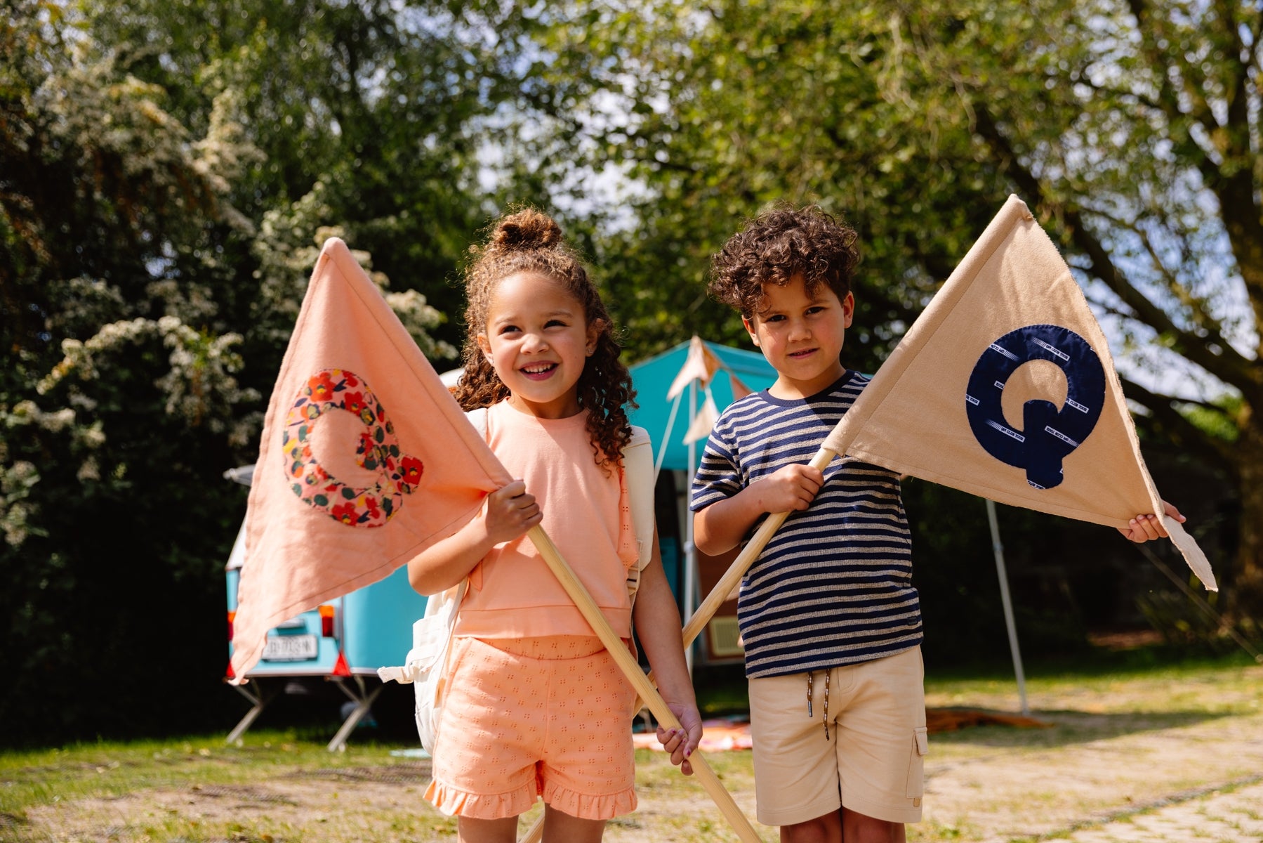 Shortsleeve | AOP Blue Stripe