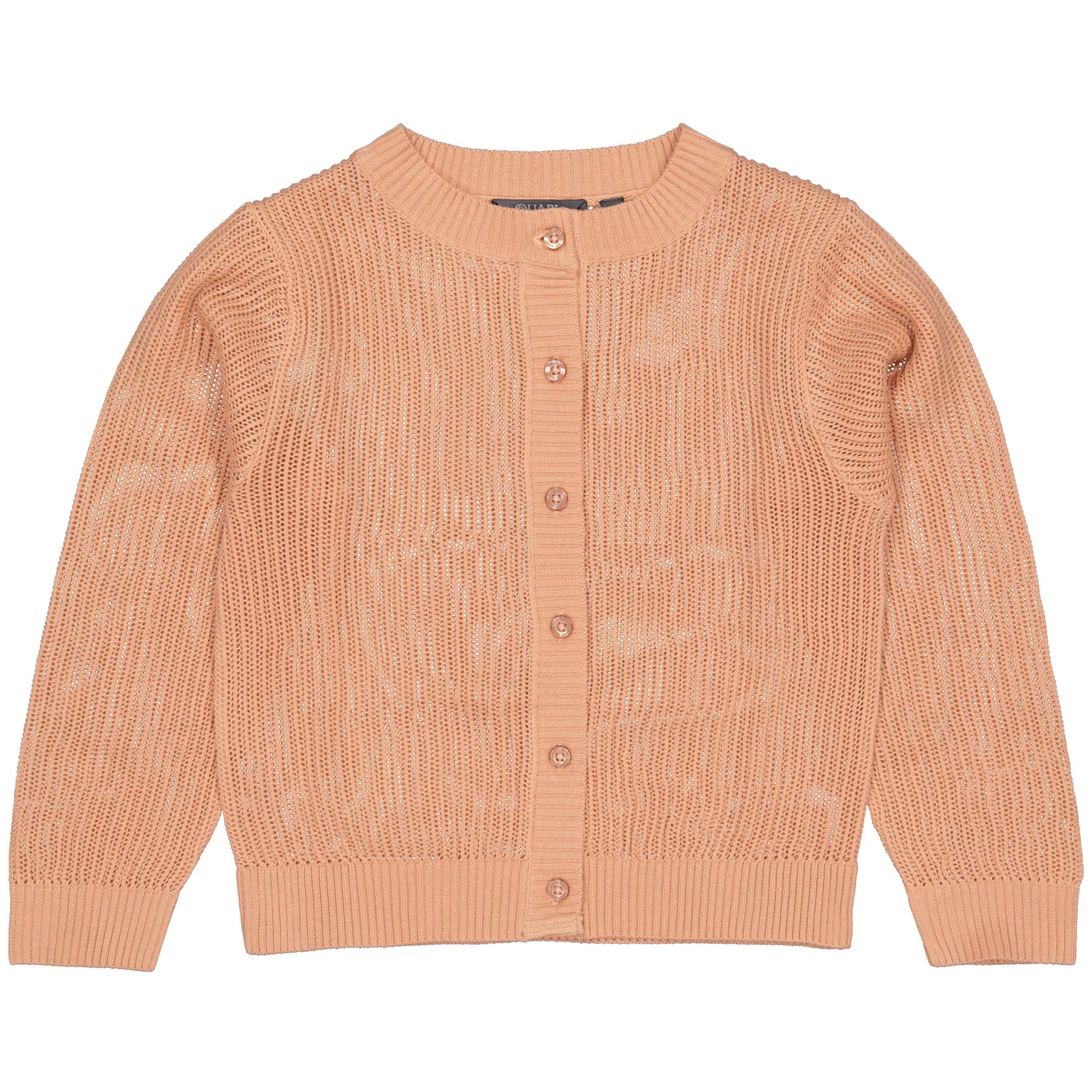 Knitted Cardigan | Salmon