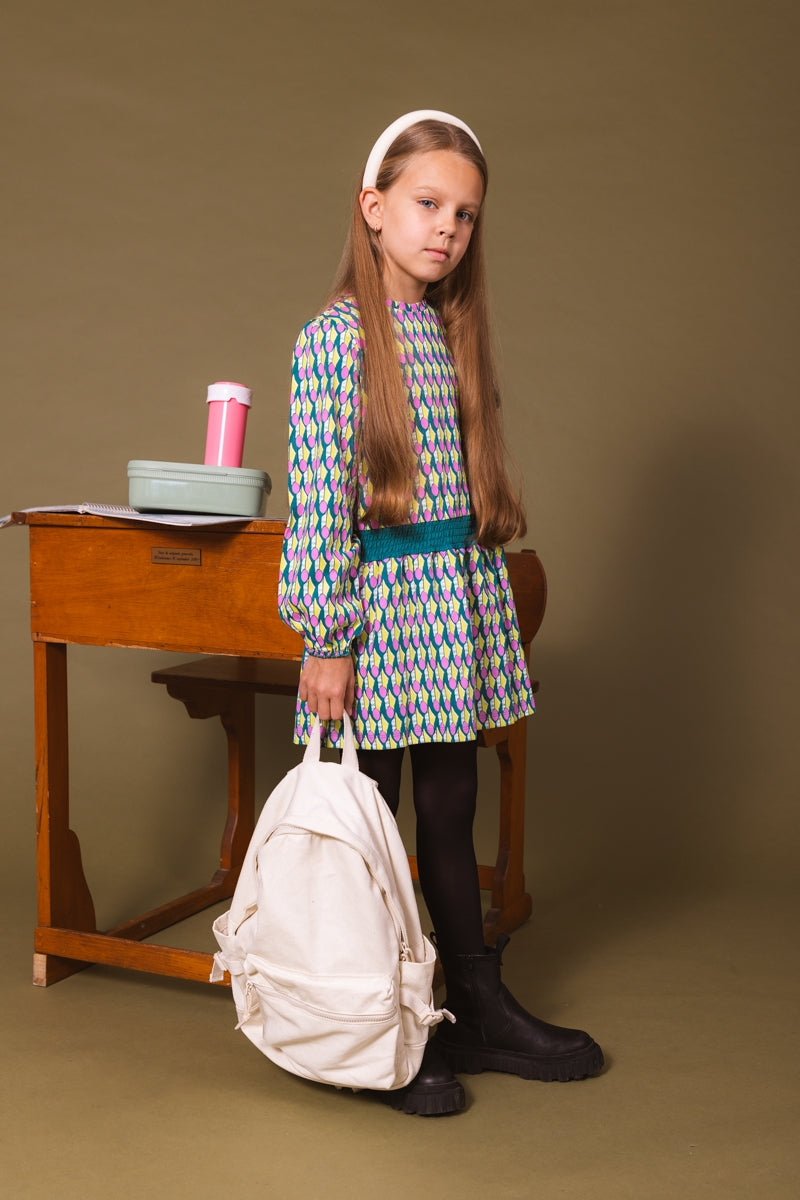 JURK | AOP Blauwe Grafische afbeelding