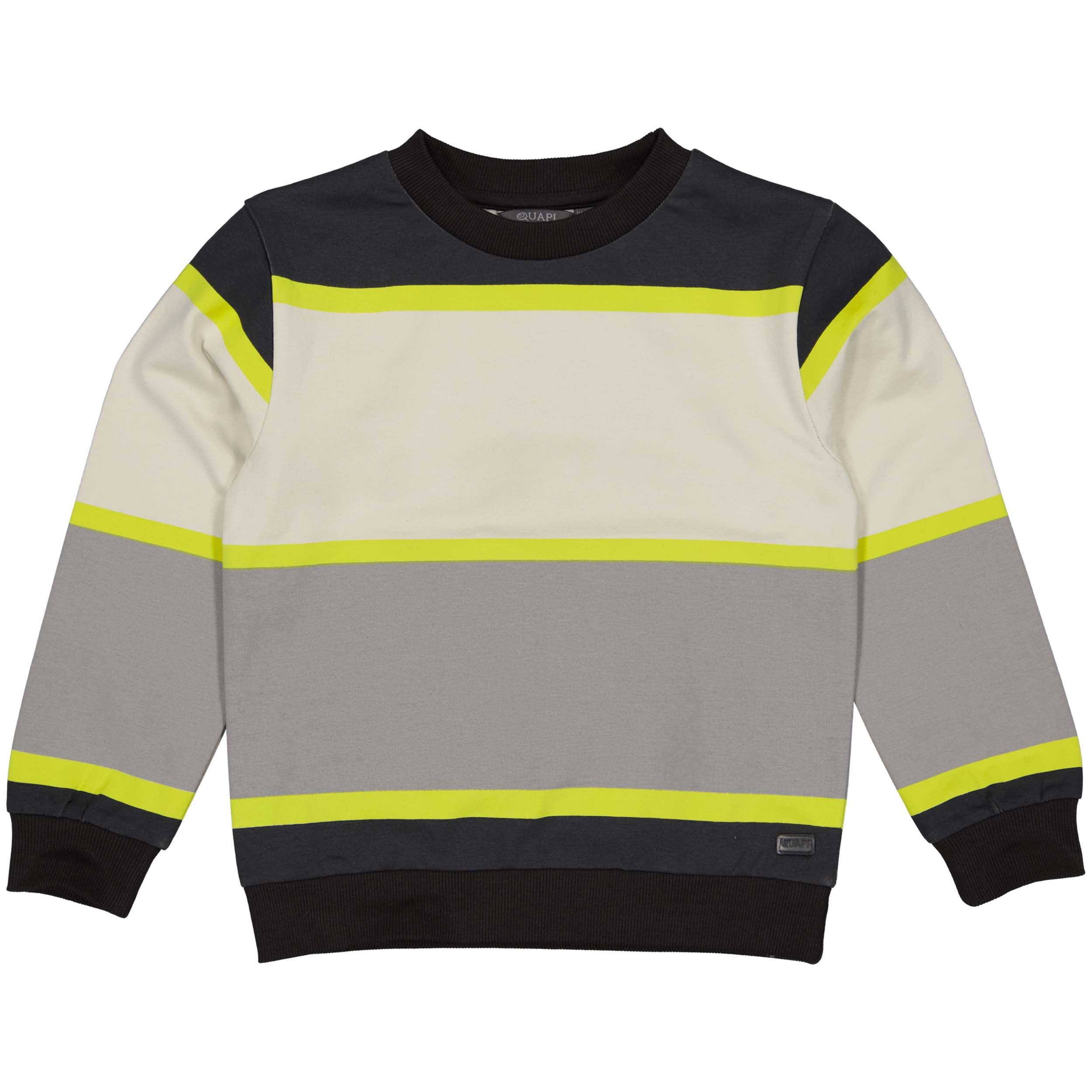 SWEATERS | AOP Light Grey Stripe