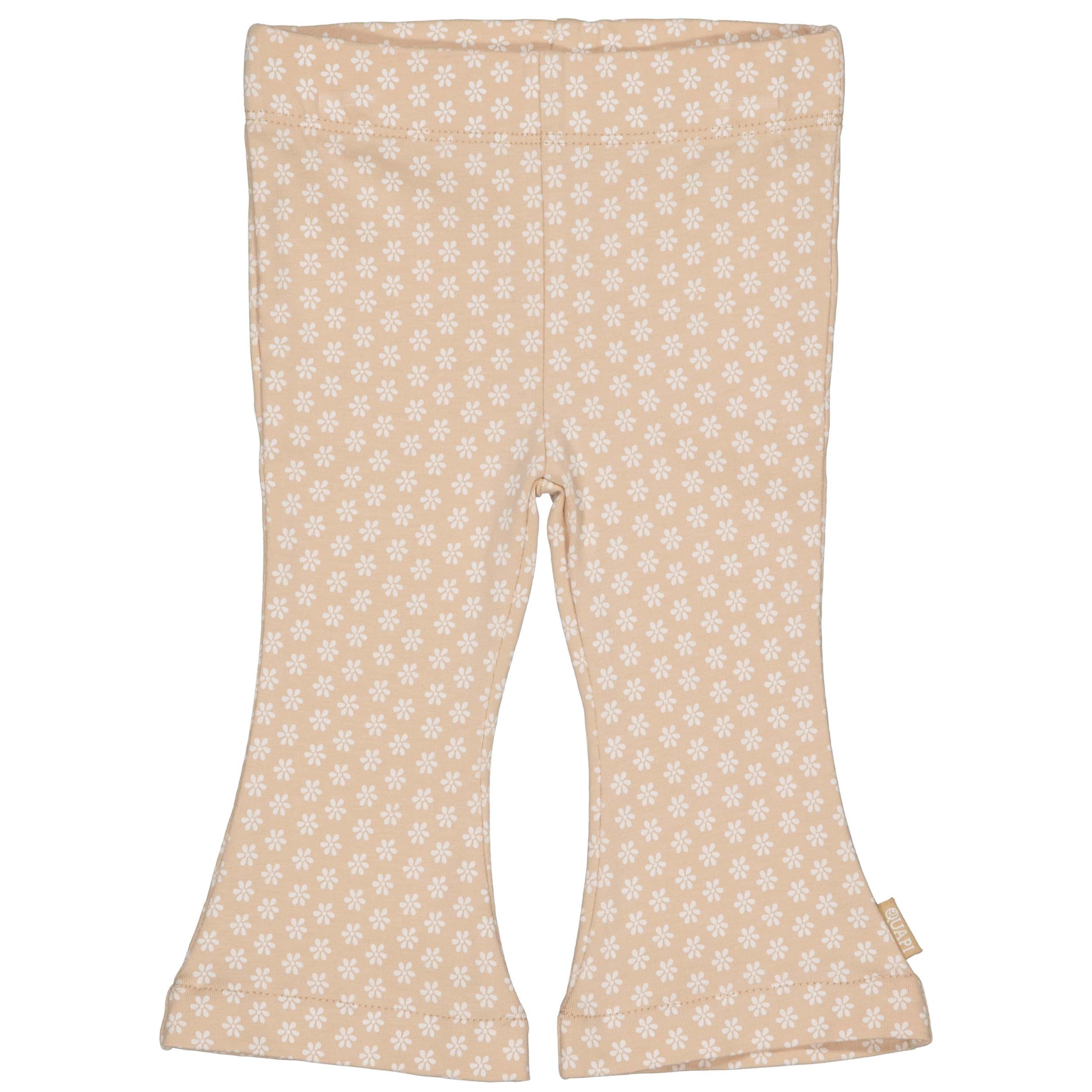 Broek Beige | AOP Sand Flower