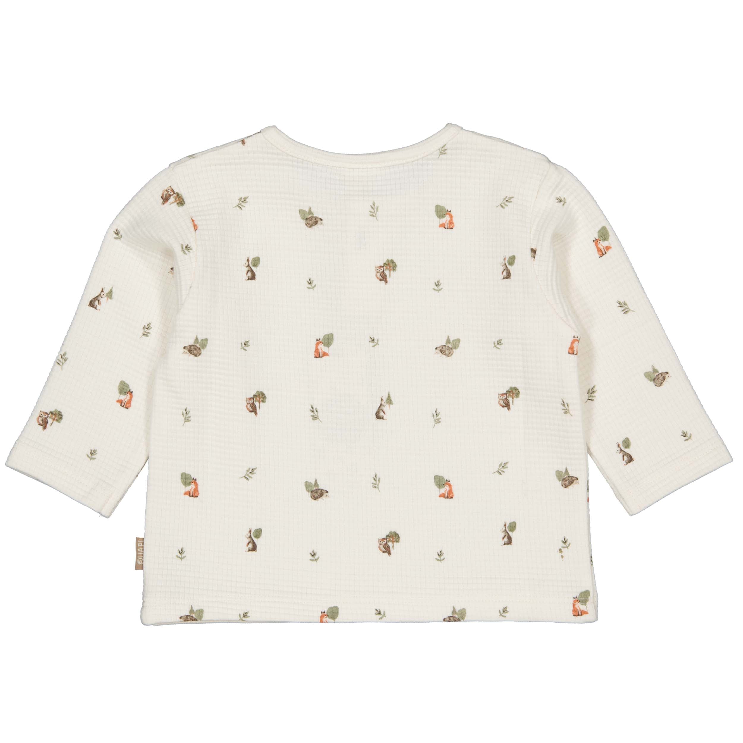 Shirt met dierenprint | AOP Green Sketch