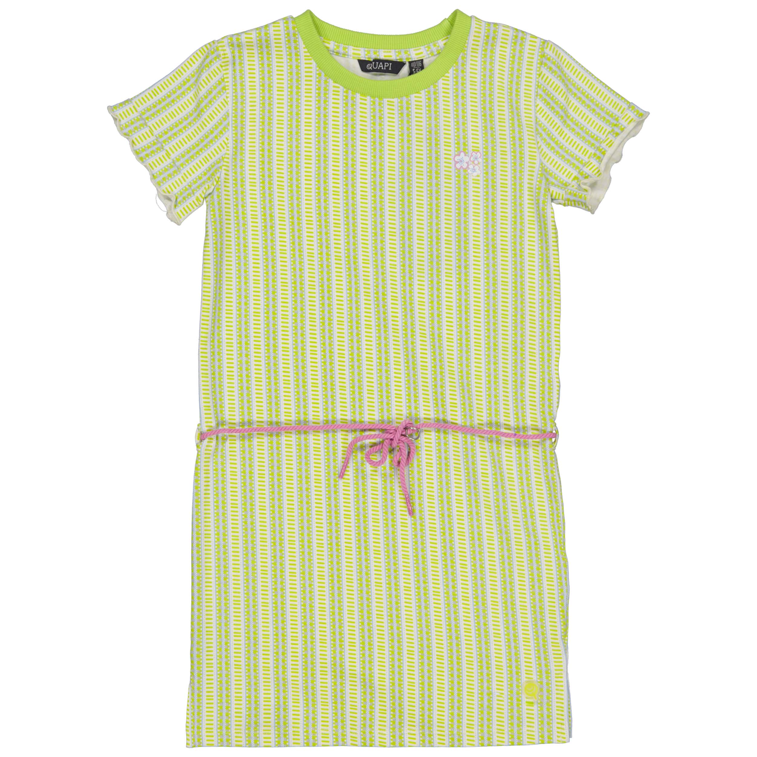 Jurk Groen | AOP Green Graphic