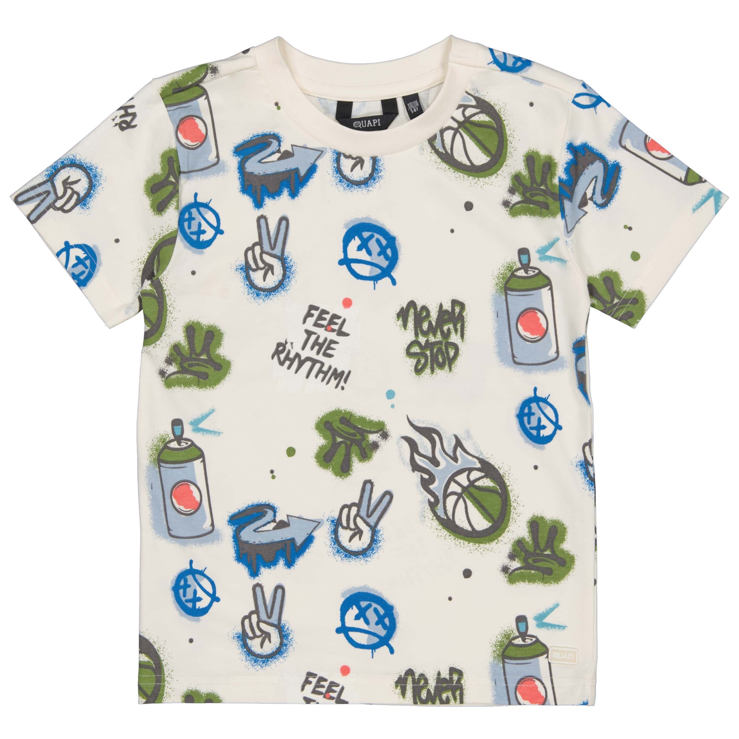 Hemd weißes | AOP White Graphic