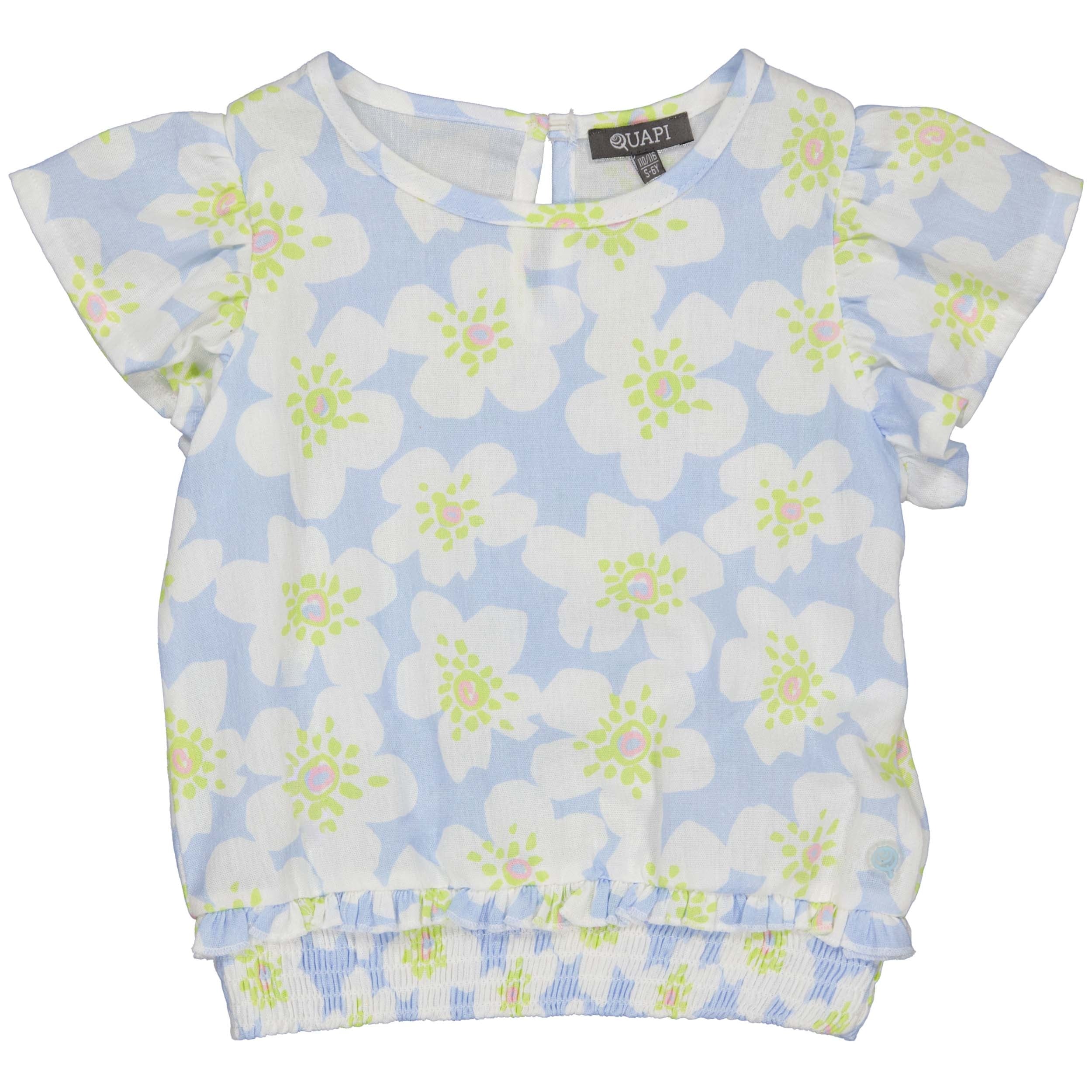 Hemd blauer | AOP Blue Flower