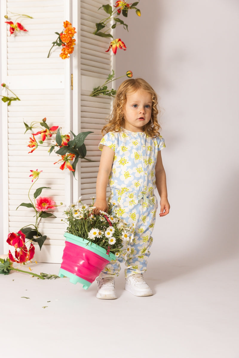 Hose blaues | AOP Blue Flower