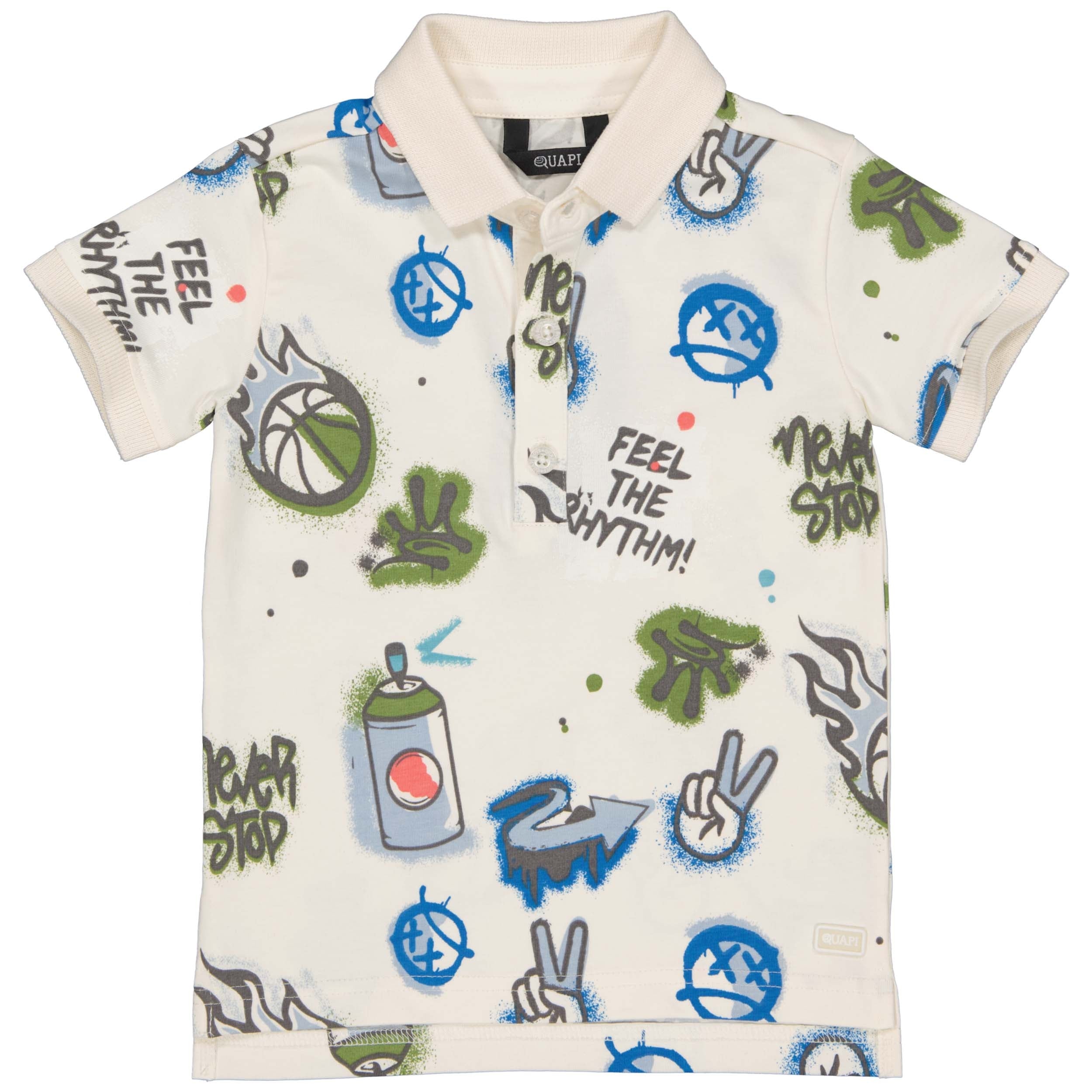 Hemd weißer | AOP White Graphic