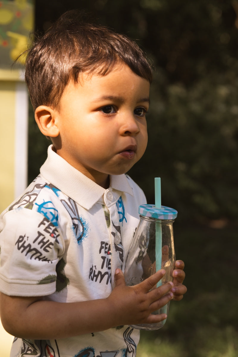 Hemd weißer | AOP White Graphic