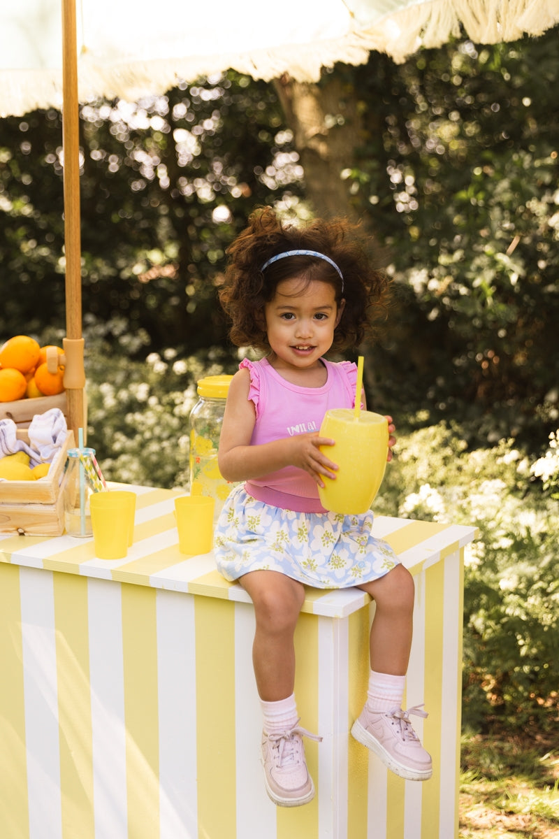 Rok Blauw | AOP Blue Flower