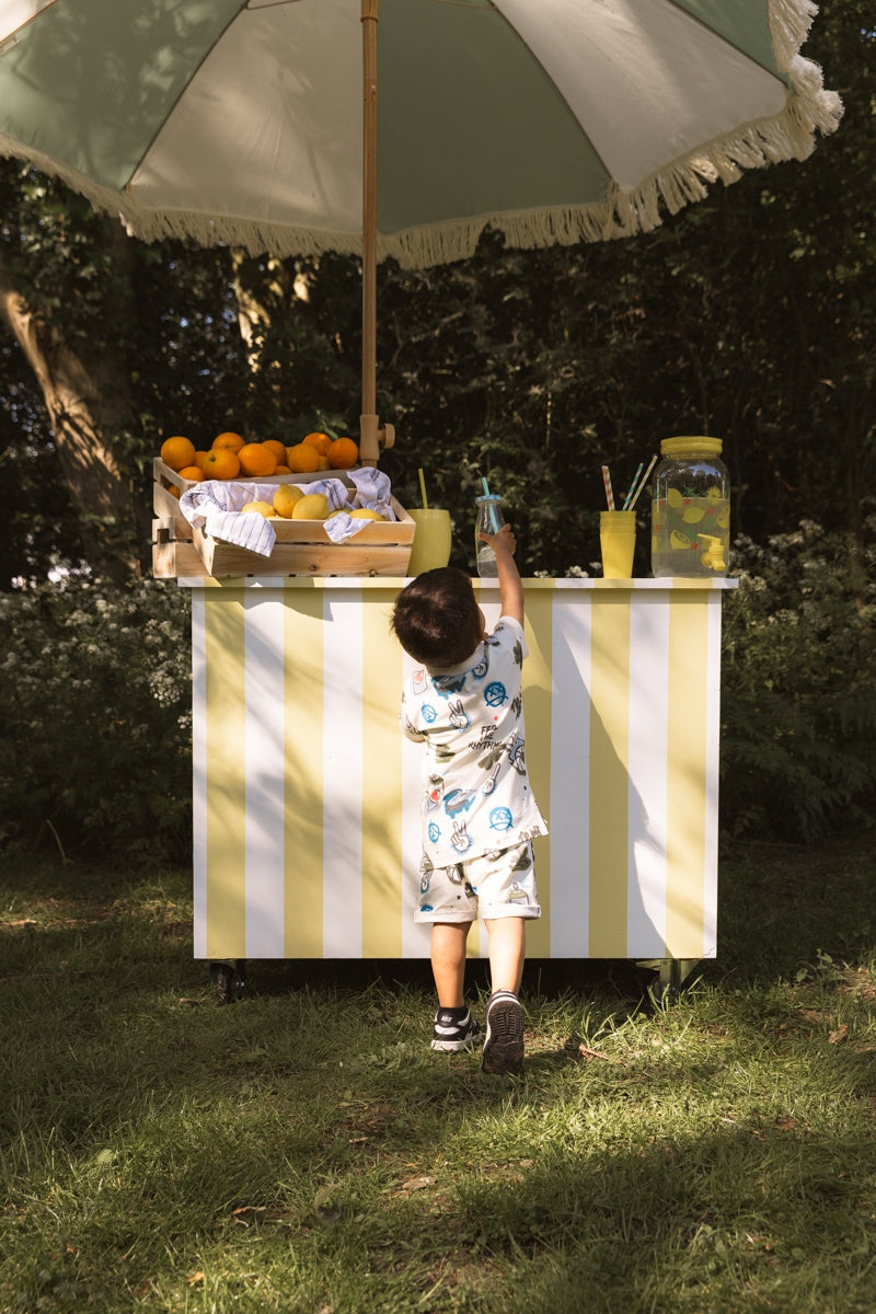 Hose weiß | AOP White Graphic