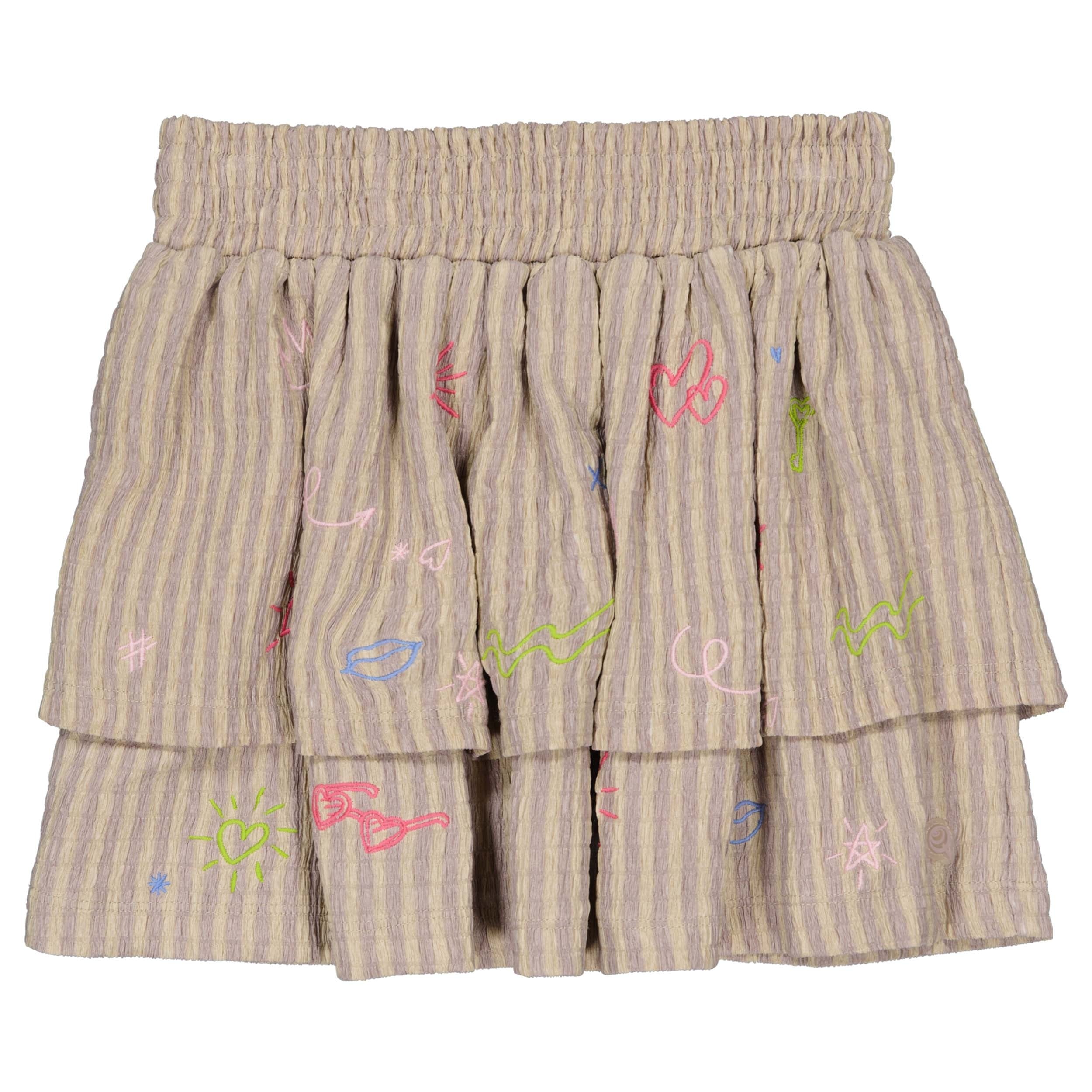 Rok Paars | AOP Purple Stripe