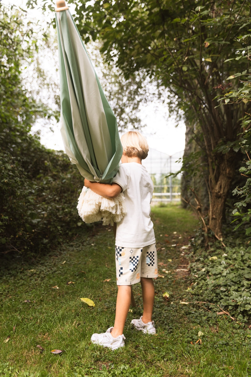 Hose Beige | AOP Sand Check