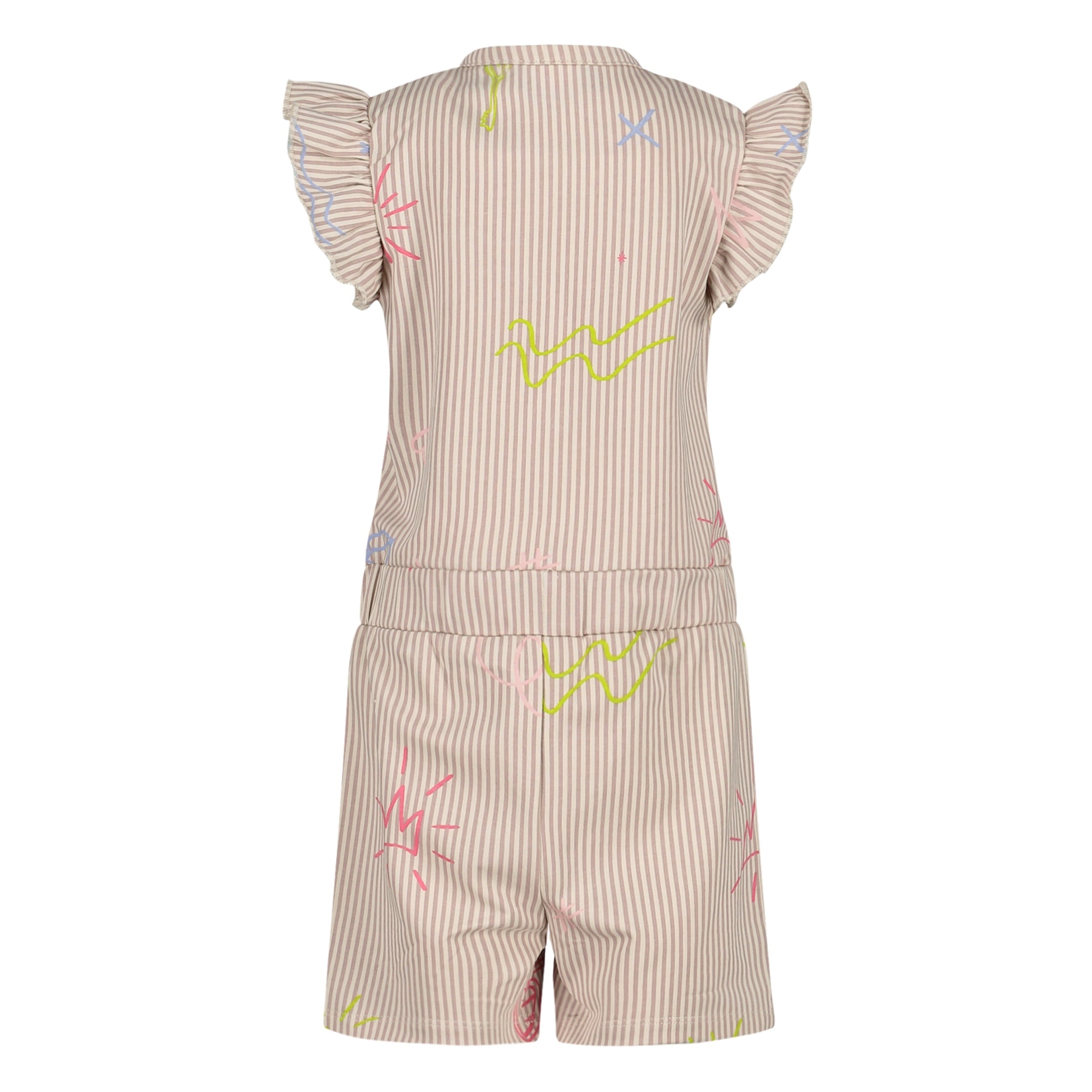 Hose Beige | AOP Multi Sketch