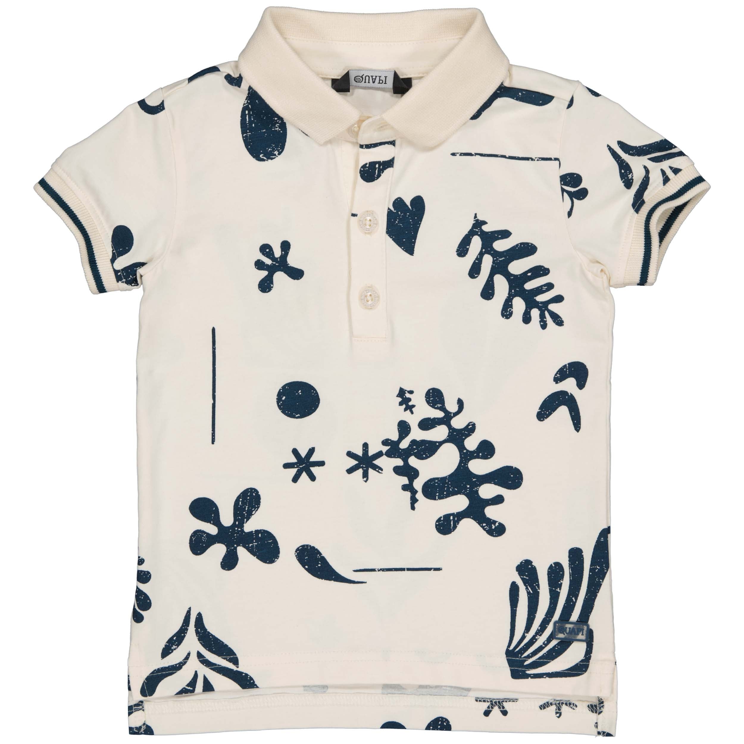 Shirt Blauw | AOP Blue Graphic