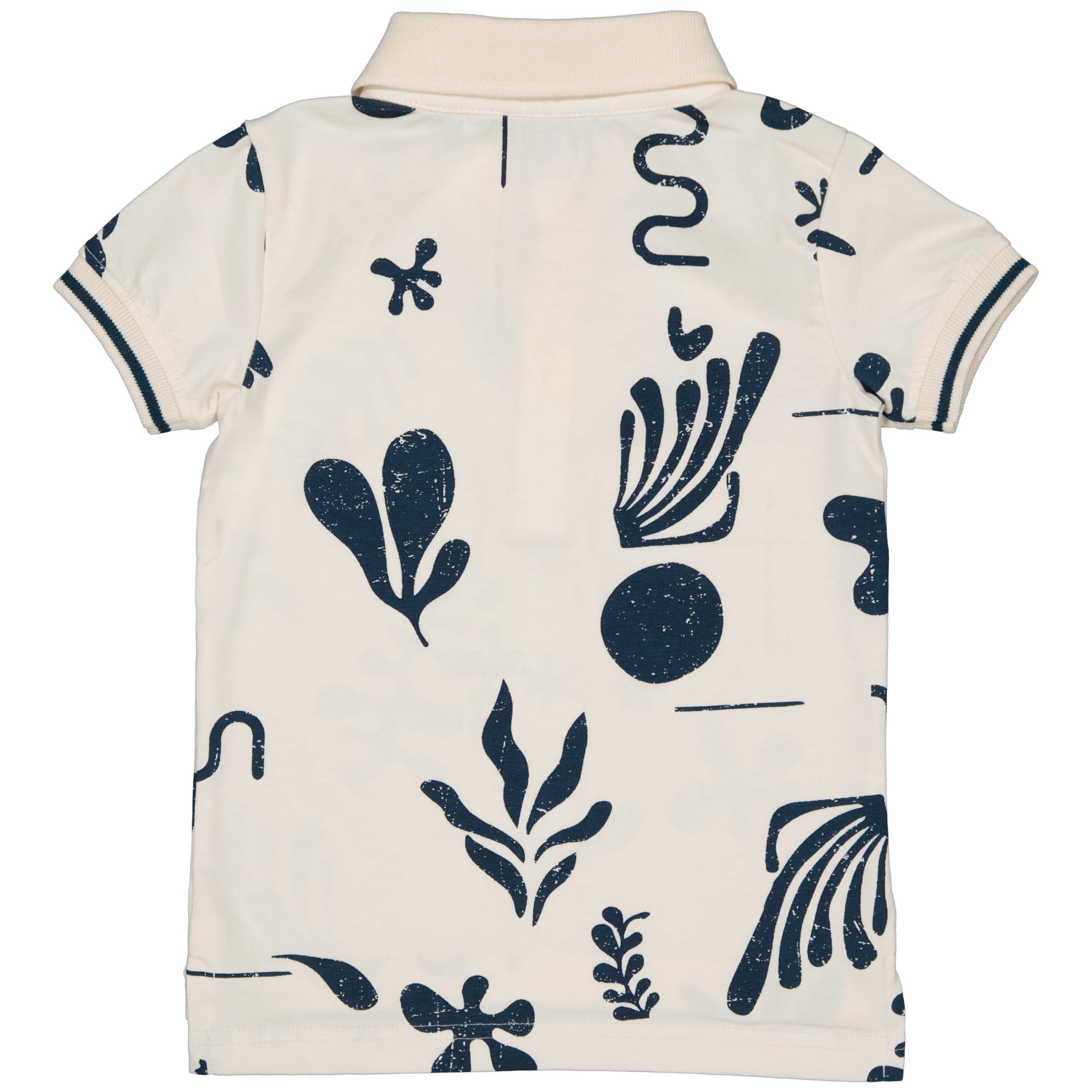 Shirt Blauw | AOP Blue Graphic