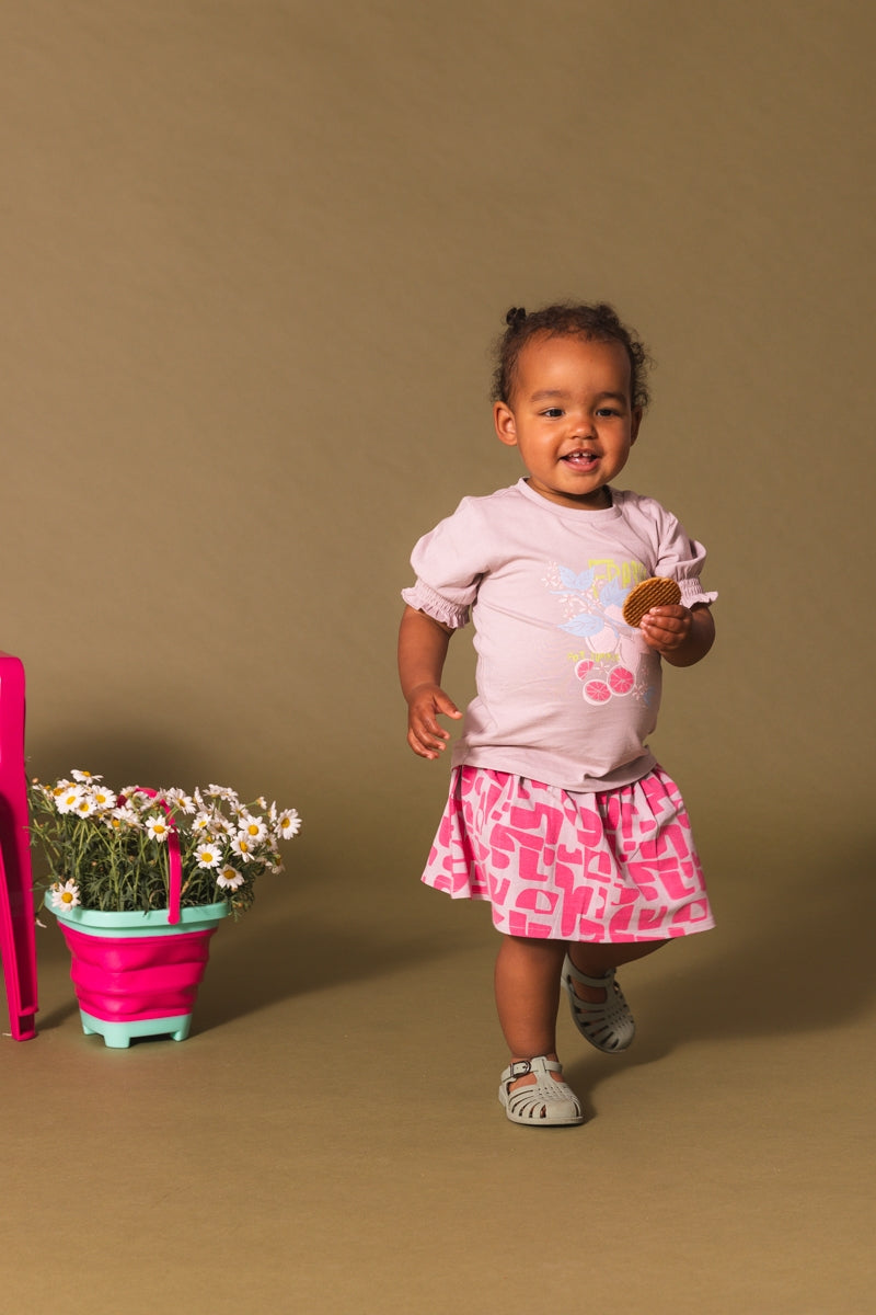 Rok Paars | AOP Purple Graphic