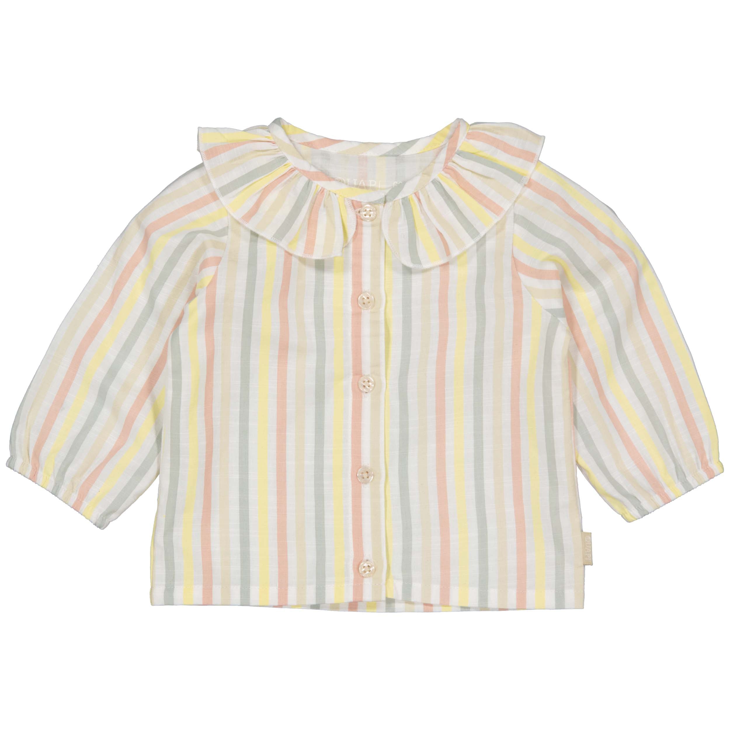 BLOUSE | AOP Multi Stripe