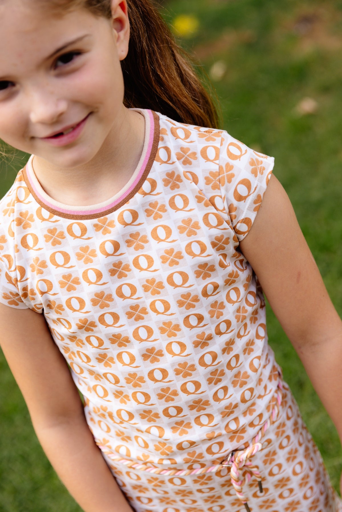 JURK | AOP Groene Grafische afbeelding