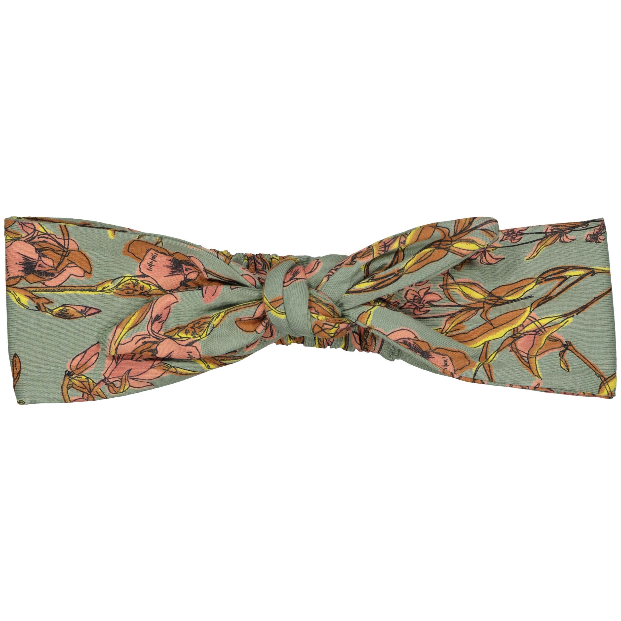 HEADBAND | AOP Green Flower
