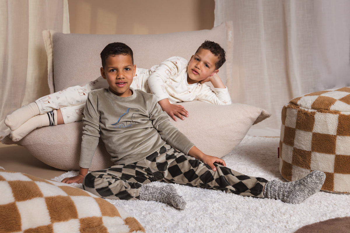 Pyjama groen grafisch | AOP Green Graphic