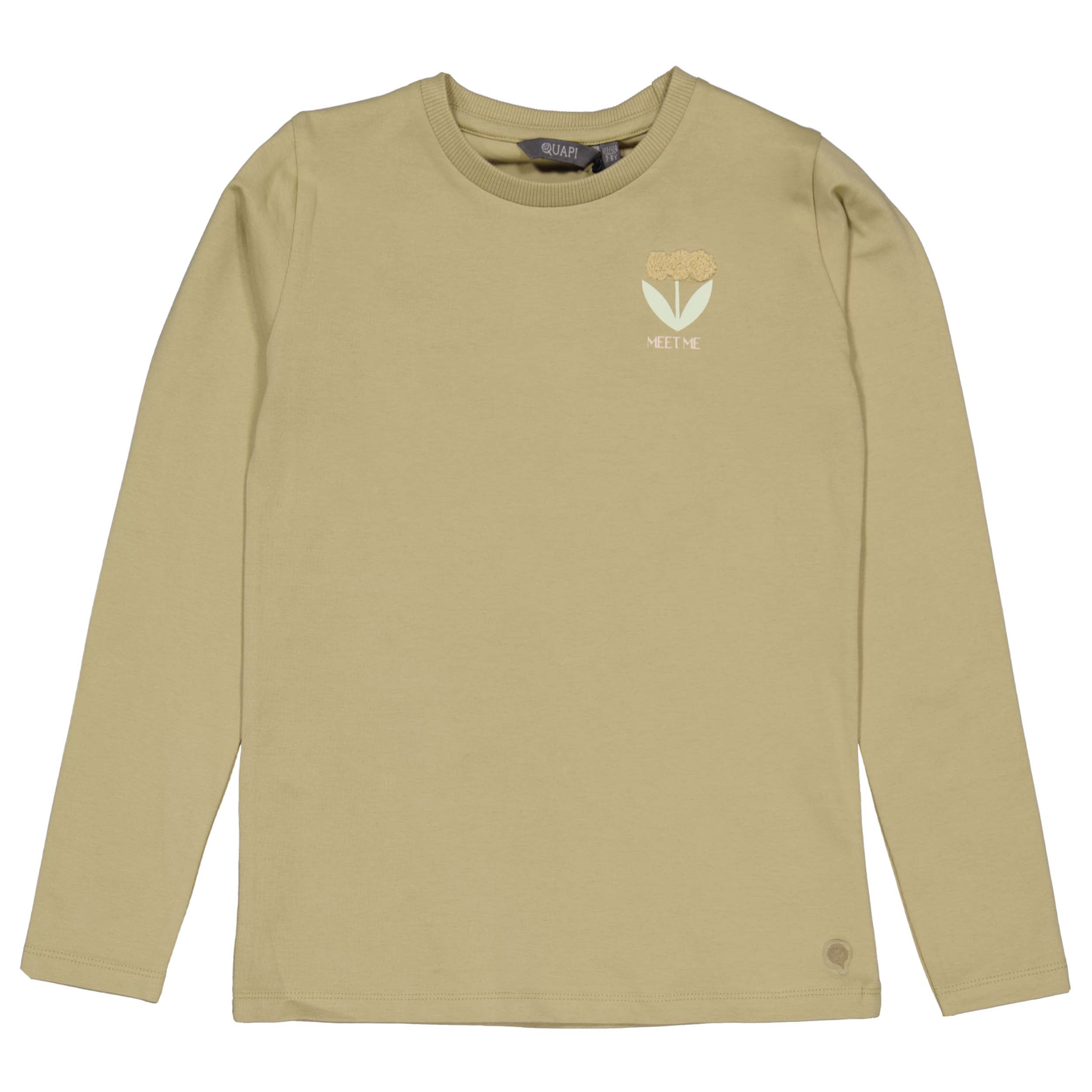 Shirt zacht groen met print | Soft Green