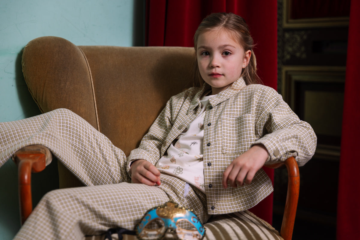 Sweater met tekst | AOP White Text