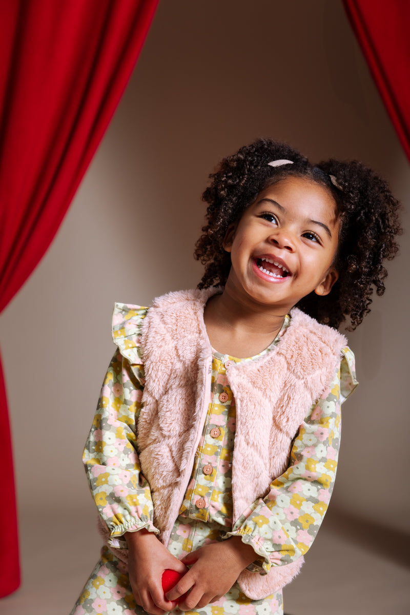 Gilet of bodywarmer zacht roze | Soft Pink