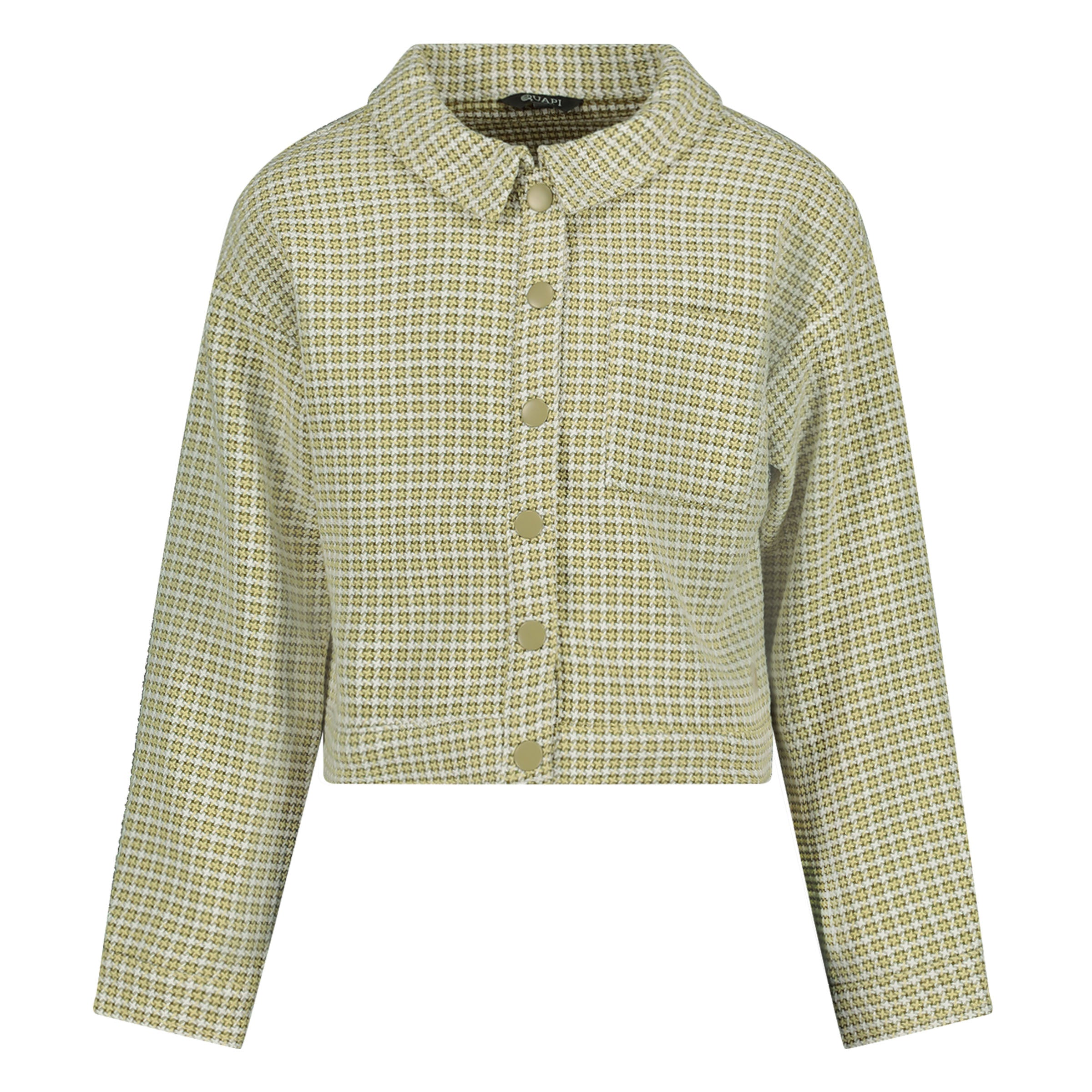 Jas met ruit | Soft Green