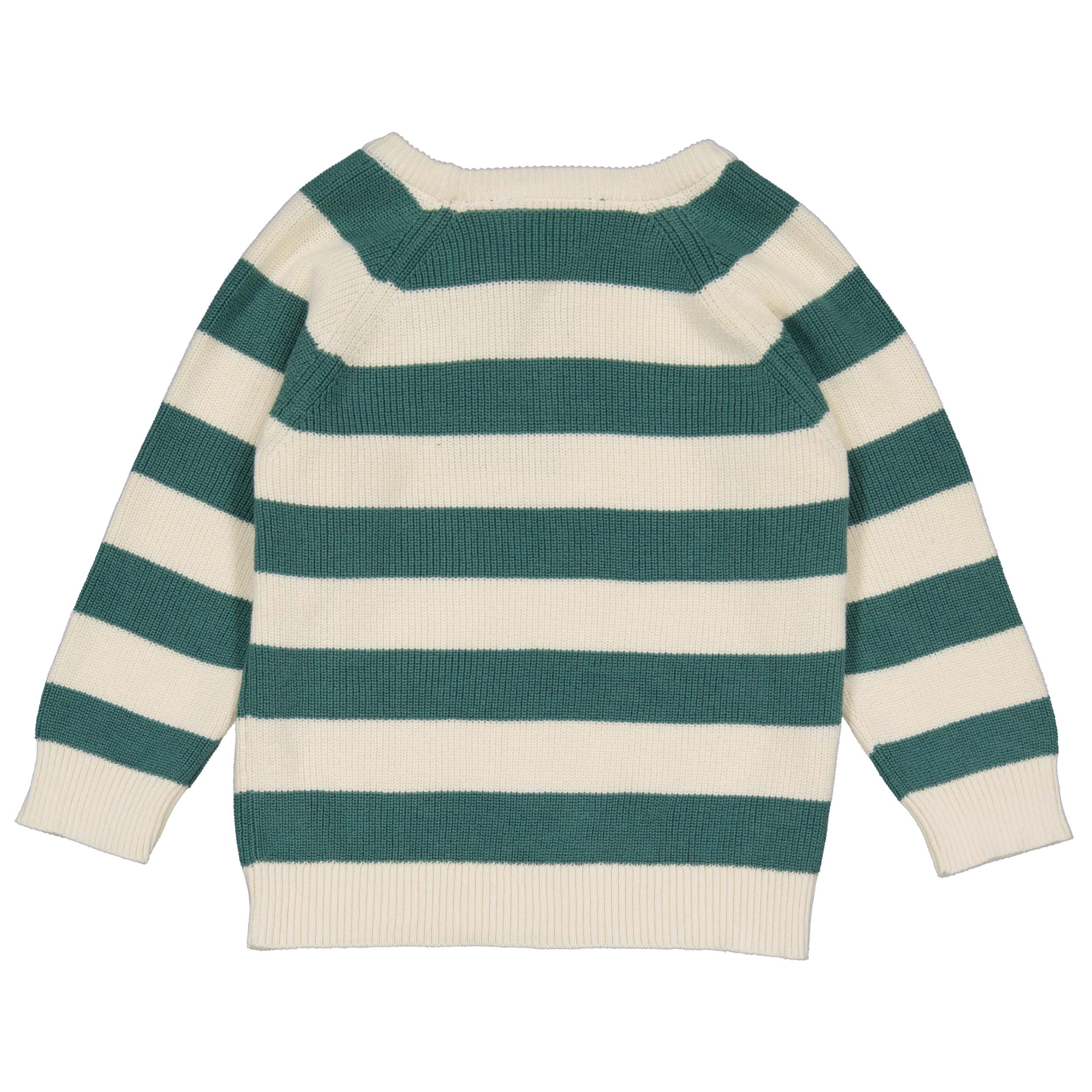 Pullover gestreept | AOP Green Stripe