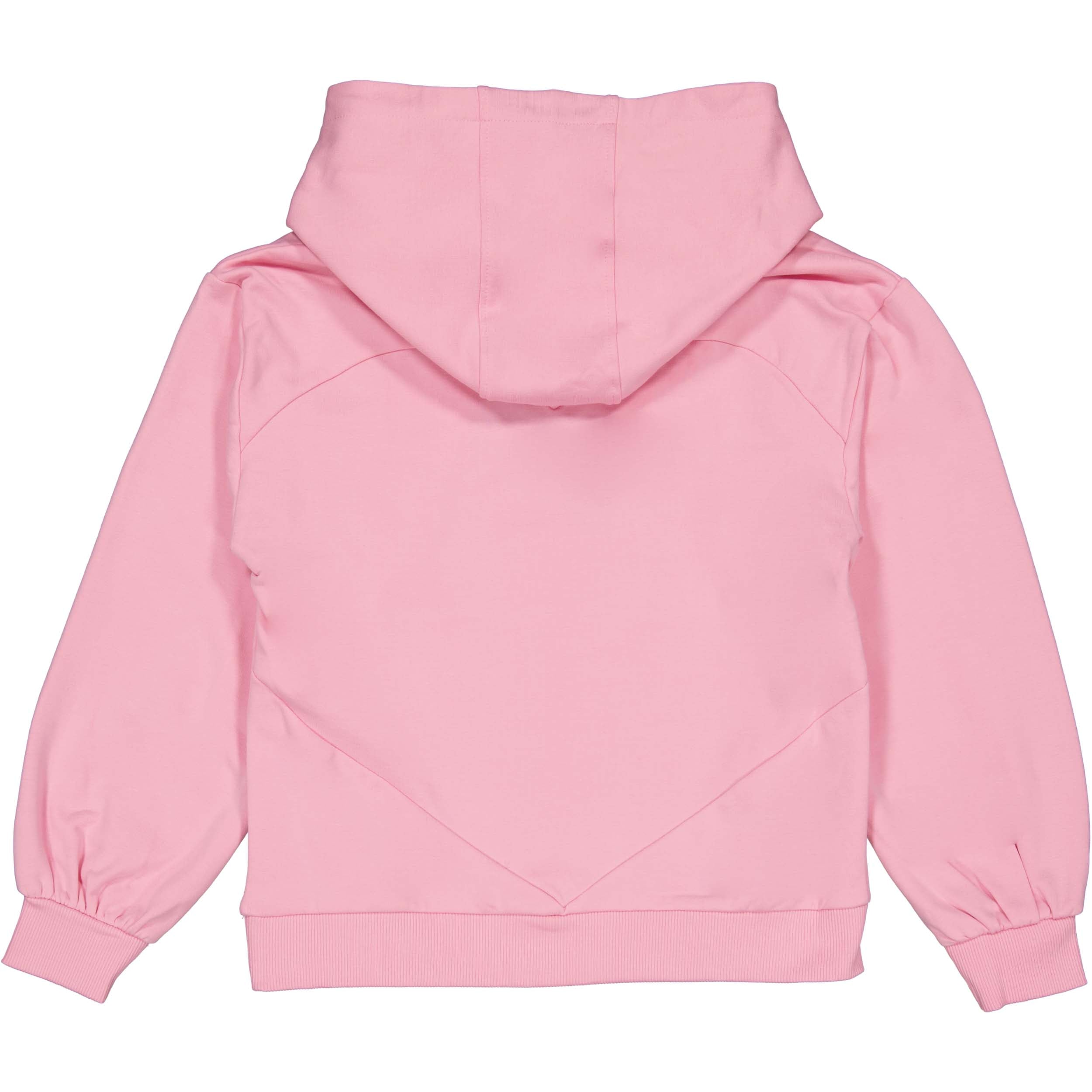 Hooded sweater roze | Soft Pink