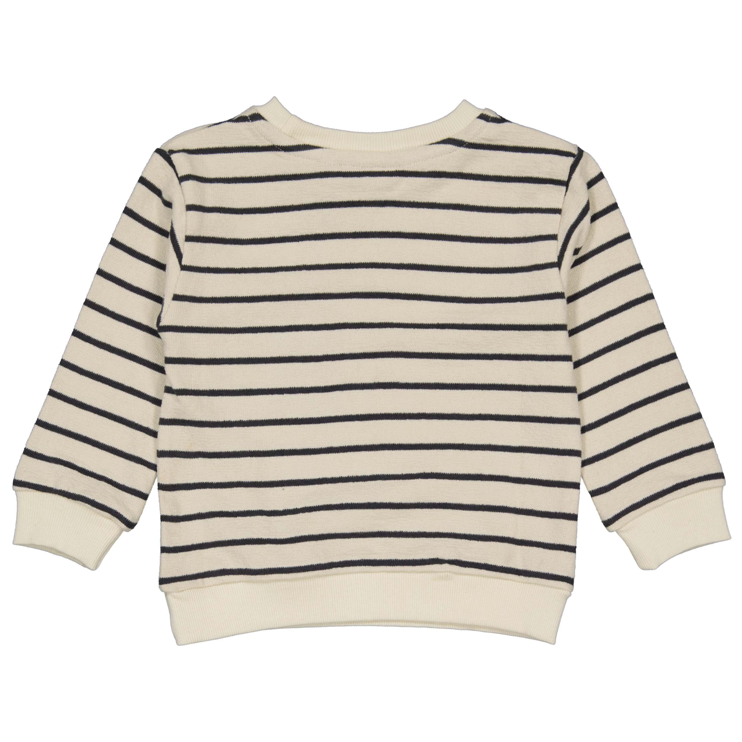 Pullover gestreept | AOP Grey Stripe