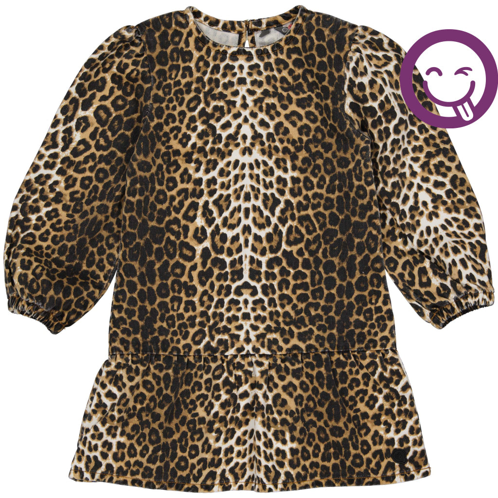 DRESS | AOP Brown Animal AOP Brown Animal / 80 Dress