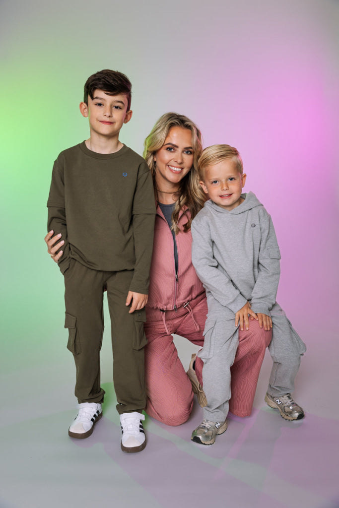 Hooded sweater grijs | Grey Melee Sweater