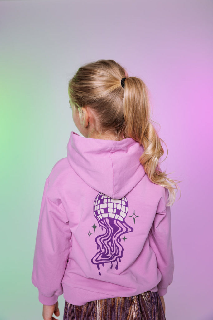 Hooded sweater lichtpaars | Light Purple Sweater