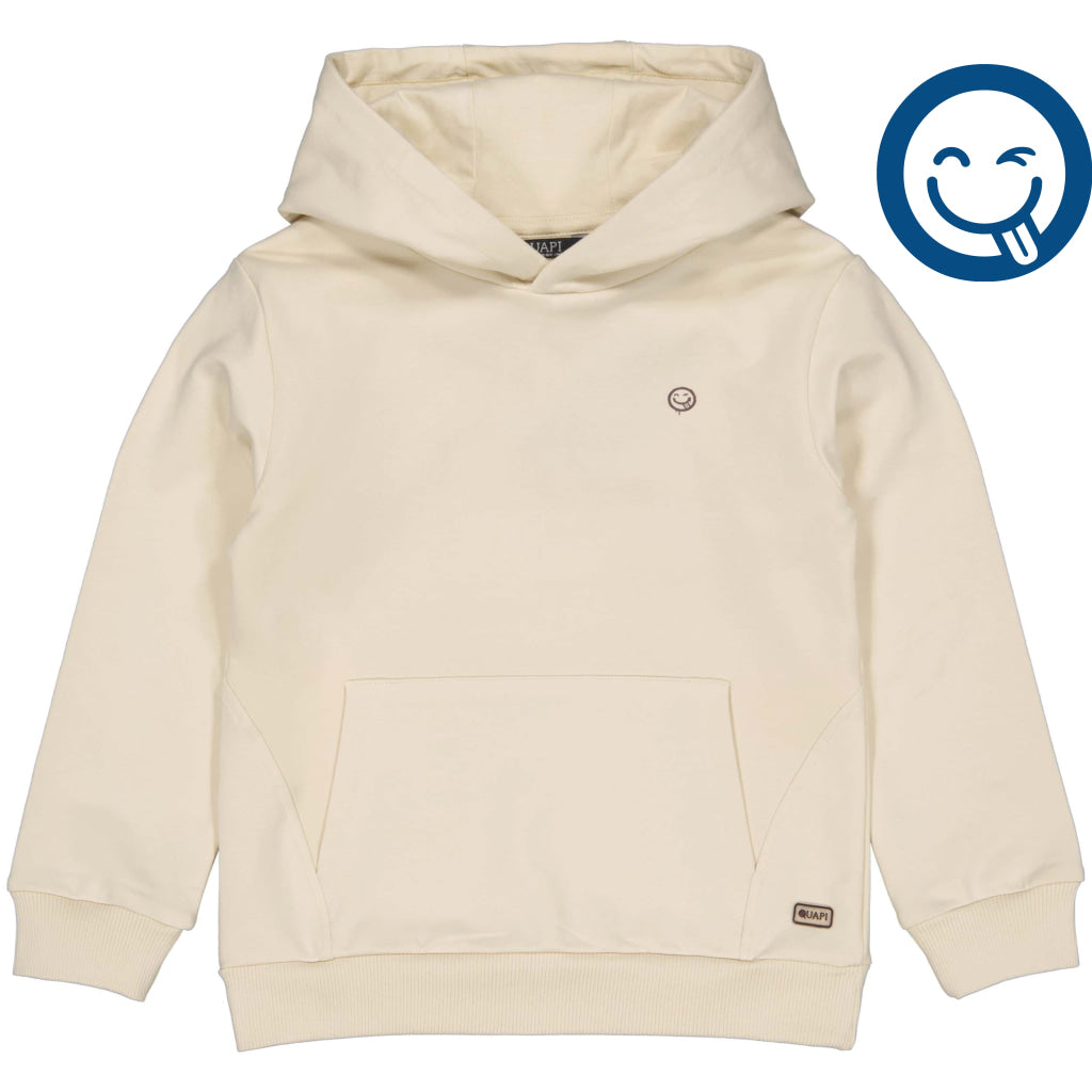 Hooded sweater wit | White Marble White Marble / 80 Sweater