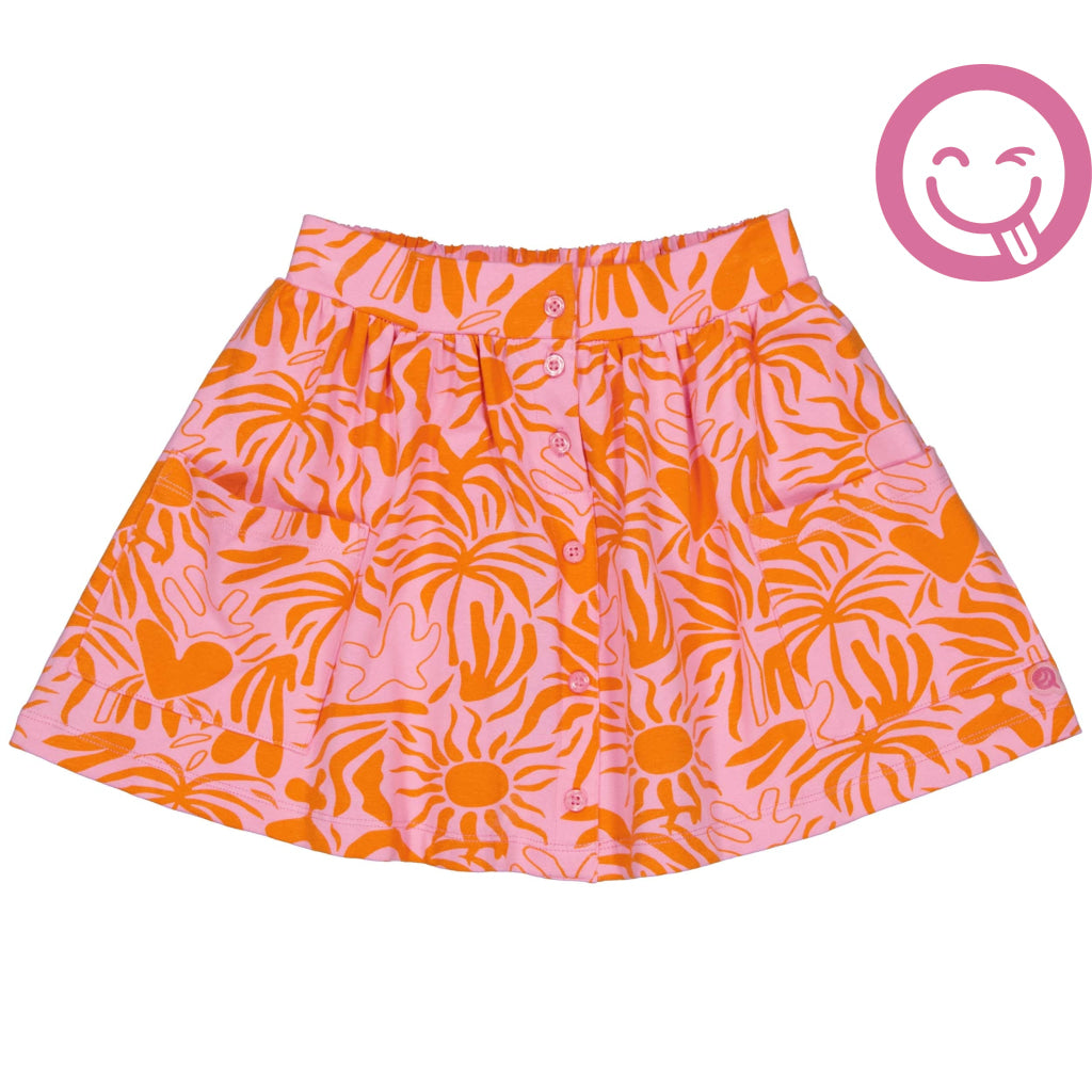 Rok Roze | AOP Pink Blush Flower AOP Pink Blush Flower / 80 Skirt