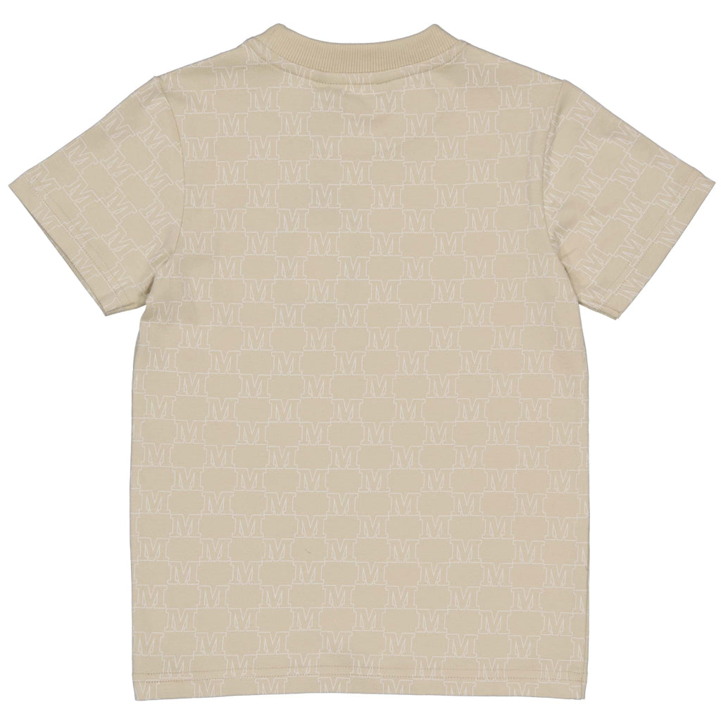 Shirt Beige | AOP Sand Text Shirt