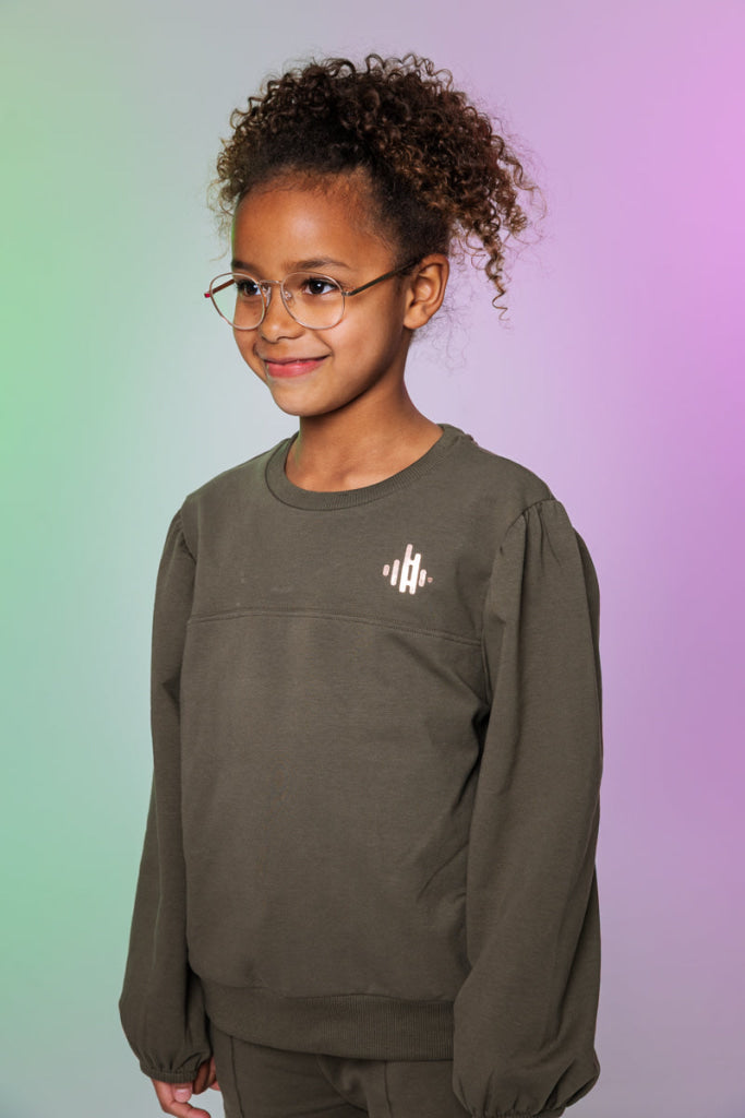 Sweater legergroen | Army Green Sweater