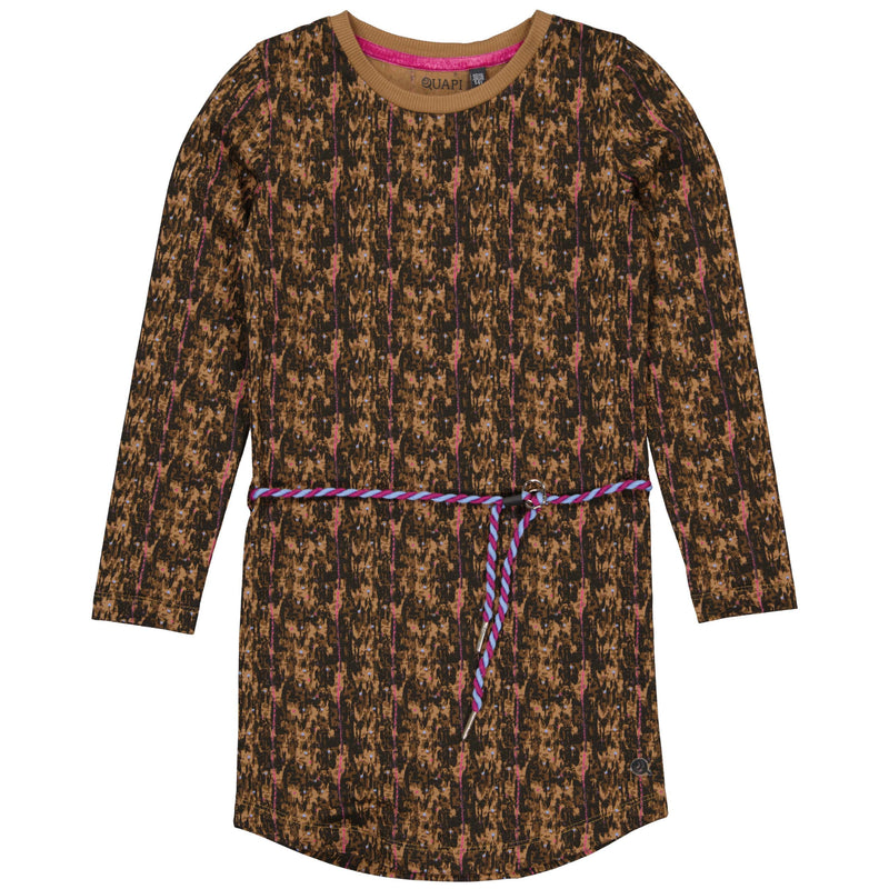 DRESS | AOP Brown Animal