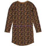 DRESS | AOP Brown Animal