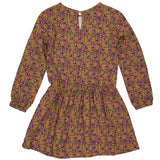 DRESS | AOP Brown Flower