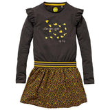 DRESS | AOP Brown Animal