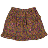 SKIRT | AOP Brown Flower