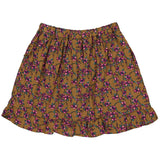 SKIRT | AOP Brown Flower