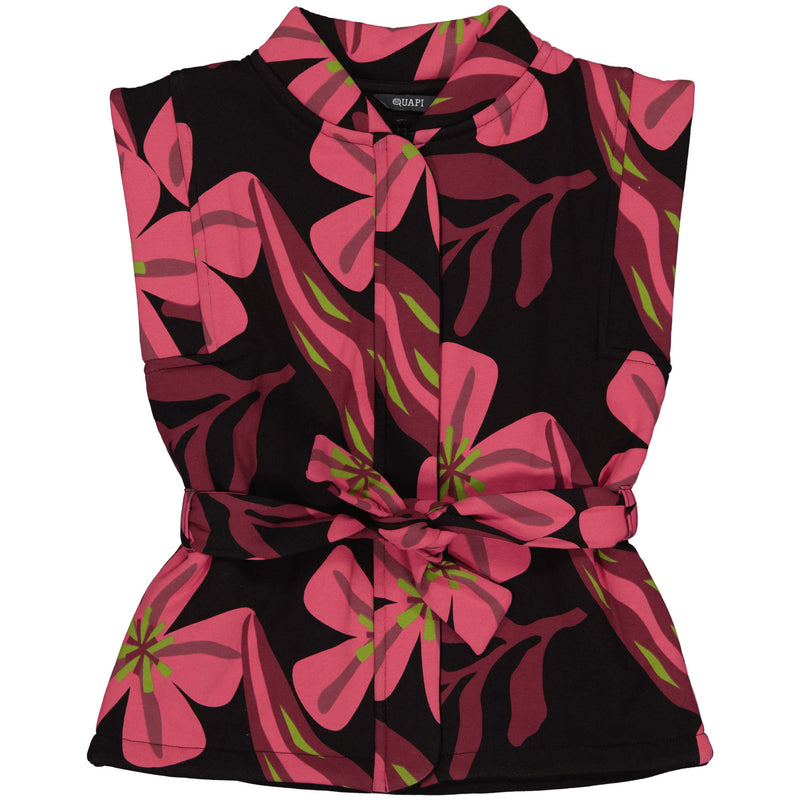 BODYWARMER | AOP Pink Flower