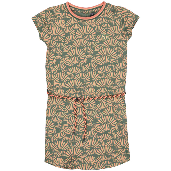 Dress | AOP Green Graphic