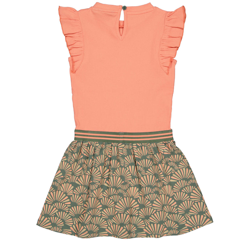 Dress | AOP Green Graphic