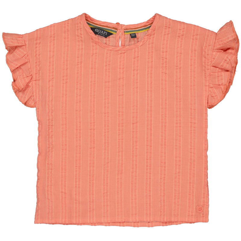 Blouse | AOP Red Stripe