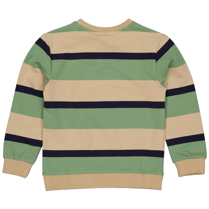 Sweater | AOP Sand Stripe