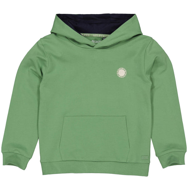 Hooded sweater | Green